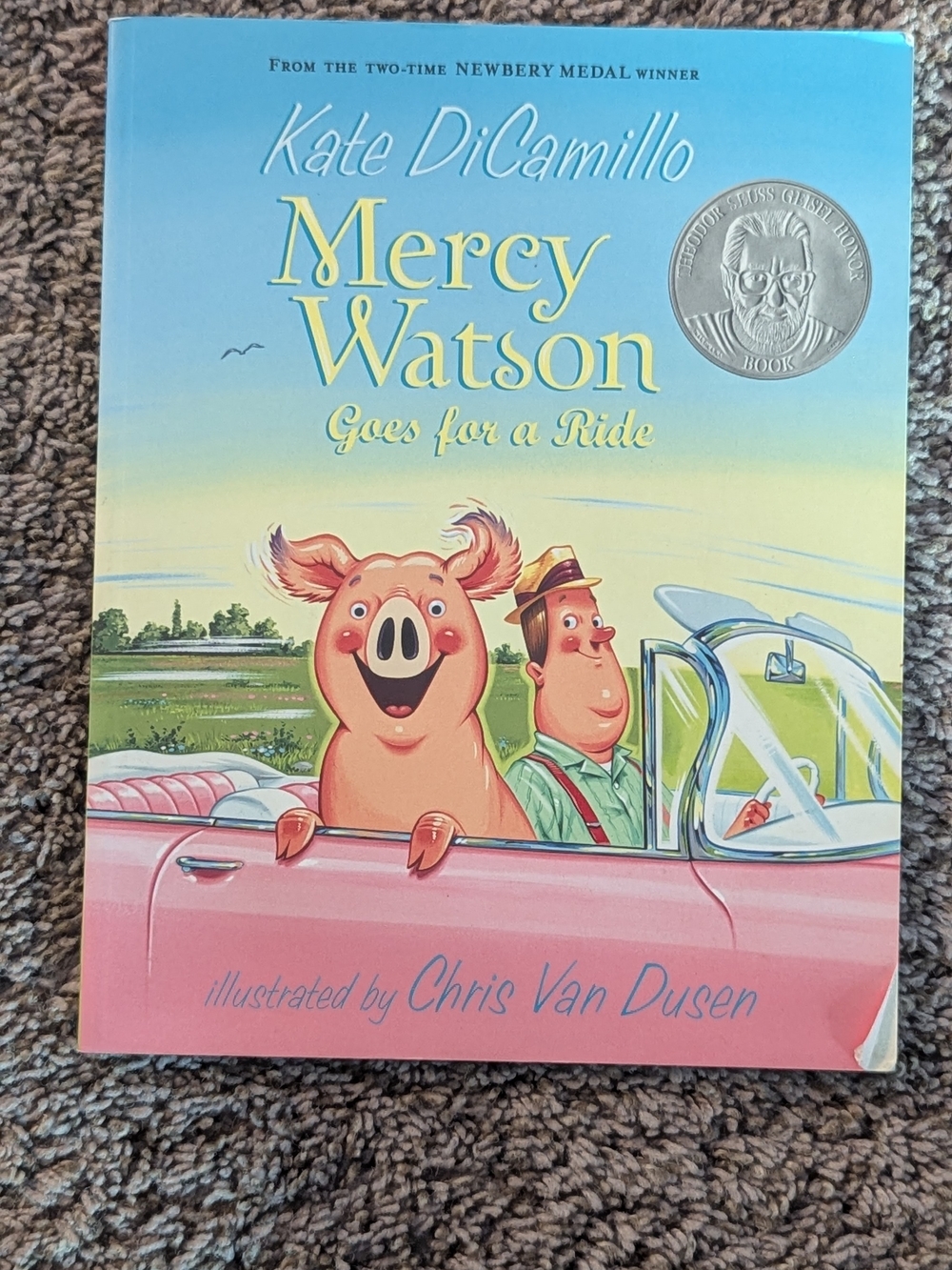 Mercy Watson Goes for a Ride Kate DiCamillo Childrens Book